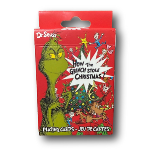 Dr. Seuss How Thew Grinch Stole Christmas Playing Cards - NWT